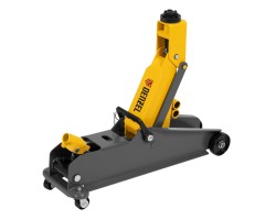 Домкрат гидравлический подкатной с фиксатором, 3 т, 190-532 мм, SUV/ Denzel-foto6