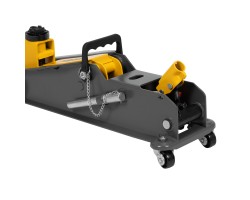 Домкрат гидравлический подкатной с фиксатором, 3 т, 190-532 мм, SUV/ Denzel-foto17