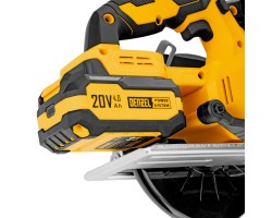 Пила циркулярная аккумуляторная CCSH-20-165, 165 мм, Li-Ion, 20 В// Denzel-foto25