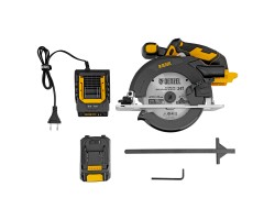Пила циркулярная аккумуляторная CCSH-20-165, 165 мм, Li-Ion, 20 В// Denzel-foto2