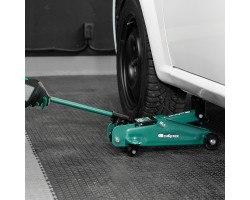 Домкрат гидравлический подкатной, 2 т, 135-320 мм Сибртех-foto16