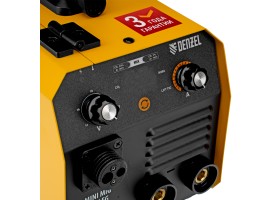 Аппарат инвертор. полуавтомат. сварки Mini MIG-140LFG, 140 А, ПВ 60%// Denzel-foto11