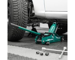 Домкрат гидравлический подкатной, 2 т, 85-330 мм, низкий подхват Сибртех-foto22