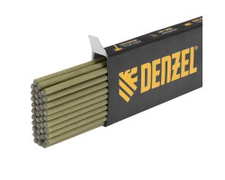Электроды DER-46 Goldline, диам. 3 мм, 1 кг, рутил-целлюлозное покрытие Denzel