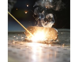 Электроды DER-46 Goldline, диам. 3 мм, 1 кг, рутил-целлюлозное покрытие Denzel-foto7