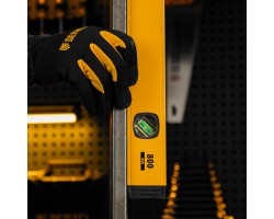 Уровень алюминиевый, магнит, фрезерованный, 3 глазка (1 зеркал.) 0,5 мм/м, 800 мм Denzel-foto21