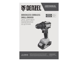Дрель-шуруповерт аккумуляторная бесщет. CDH-BL-20, Li-Ion, 20 В// Denzel-foto22