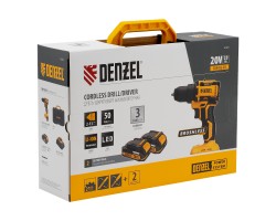 Дрель-шуруповерт аккумуляторная бесщет. CDH-BL-20, Li-Ion, 20 В// Denzel-foto21