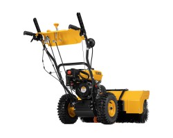 Гибридная снегоуборочная машина с функц. подметания SWB-800, 212 сс, руч. старт, 2 насадки// Denzel-foto19