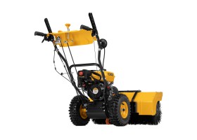 Гибридная снегоуборочная машина с функц. подметания SWB-800, 212 сс, руч. старт, 2 насадки// Denzel-foto19