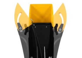 Гибридная снегоуборочная машина с функц. подметания SWB-800, 212 сс, руч. старт, 2 насадки// Denzel-foto20