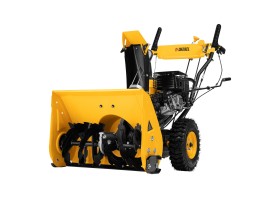 Гибридная снегоуборочная машина с функц. подметания SWB-800, 212 сс, руч. старт, 2 насадки// Denzel-foto3