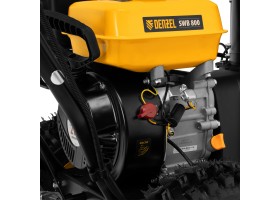 Гибридная снегоуборочная машина с функц. подметания SWB-800, 212 сс, руч. старт, 2 насадки// Denzel-foto23