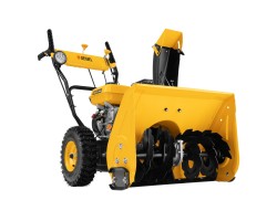 Гибридная снегоуборочная машина с функц. подметания SWB-800, 212 сс, руч. старт, 2 насадки// Denzel-foto4