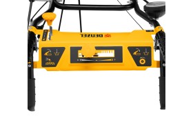 Гибридная снегоуборочная машина с функц. подметания SWB-800, 212 сс, руч. старт, 2 насадки// Denzel-foto27