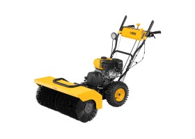 Гибридная снегоуборочная машина с функц. подметания SWB-800, 212 сс, руч. старт, 2 насадки// Denzel-foto17