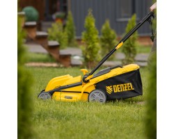 Газонокосилка электрическая GMC-1800, шир. 38см, 1800 Вт, 6 уров., травосб. 35 л Denzel-foto31