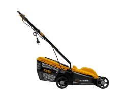 Газонокосилка электрическая GM-1100, 1100 Вт, шир. 32 см, 3 уров., травосб. 30 л Denzel Новинка-foto6