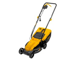 Газонокосилка электрическая GM-1100, 1100 Вт, шир. 32 см, 3 уров., травосб. 30 л Denzel Новинка