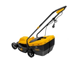 Газонокосилка электрическая GM-1100, 1100 Вт, шир. 32 см, 3 уров., травосб. 30 л Denzel Новинка-foto4