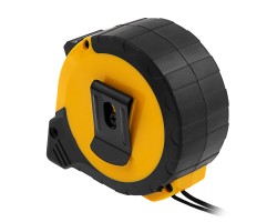 Рулетка 8м х 25мм, двухкомп. корпус, кнопка-пауза Denzel-foto6