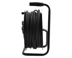 Удлинитель силовой 50 м, 16А, тип УХз16, КГ 3 x 2.5 мм, на стальной катушке, 4 розетки Сибртех-foto3