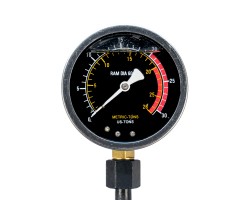 Пресс гидравлический с манометром и педалью, 20 т (комплект из 2 частей) Stels-foto8