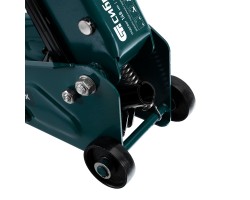 Домкрат гидравлический подкатной, 2,5 т, 148-387 мм, в пласт. кейсе Сибртех-foto11