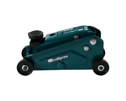 Домкрат гидравлический подкатной, 2,5 т, 148-387 мм, в пласт. кейсе Сибртех-foto5