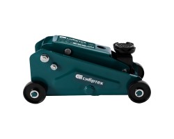 Домкрат гидравлический подкатной, 2,5 т, 148-387 мм, в пласт. кейсе Сибртех-foto6