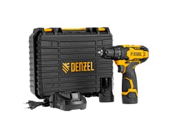 Дрель-шуруповерт аккумуляторная CDQ-12, Li-Ion, 12 В Denzel