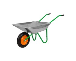 Тачка садовая, грузоподъемность 90 кг, объем 65 л Сибртех