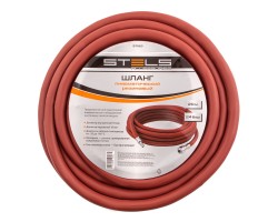 Шланг пневматический резиновый, 10 x 16 мм, 24 бар, армированный, быстросъемное соединение, 20 м Stels-foto5