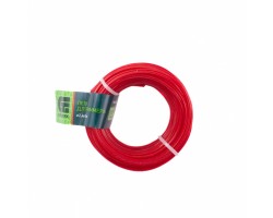 Леска для триммера звезда, 2.4 мм х 15 м, Сибртех