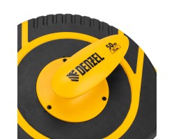 Рулетка геодезическая 50 м х 15 мм, закрытый корпус, фиберглассовая лента Denzel-foto8