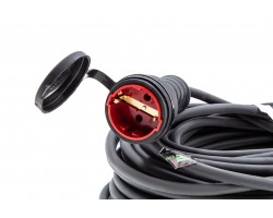 Удлинитель силовой 20 м, 16 А, тип УХз16, КГ 3 x 1.5 мм, 1 розетка, Сибртех-foto10