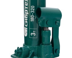 Домкрат гидравлический бутылочный, 3 т, 180-320 мм Сибртех-foto9