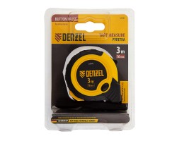 Рулетка 3м х 16мм, двухкомп. корпус, кнопка-пауза Denzel-foto8