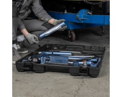 Растяжка гидравлическая, 10 т, набор из 17 предметов, 7 сменных насадок, в пластиковом кейсе Stels-foto15