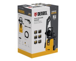 Моечная машина высокого давления R-170D, 1800 Вт, 170 бар, 380 л/ч, с барабаном// Denzel-foto24