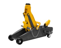 Домкрат гидравлический подкатной с фиксатором, 2,8 т, 135-385 мм Denzel-foto8