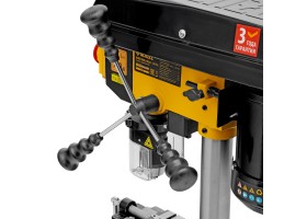 Станок сверлильный DDM-350L, 350 Вт, 13 мм, 5 ск., лазер, настольный Denzel-foto16