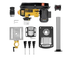 Станок сверлильный DDM-350L, 350 Вт, 13 мм, 5 ск., лазер, настольный Denzel-foto2