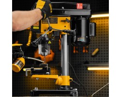 Станок сверлильный DDM-350L, 350 Вт, 13 мм, 5 ск., лазер, настольный Denzel-foto48