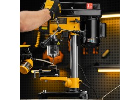 Станок сверлильный DDM-350L, 350 Вт, 13 мм, 5 ск., лазер, настольный Denzel-foto48