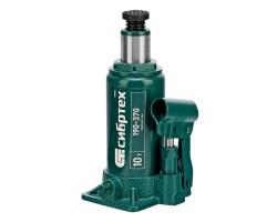 Домкрат гидравлический бутылочный, 10 т, 190-370 мм Сибртех-foto5