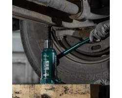 Домкрат гидравлический бутылочный, 10 т, 190-370 мм Сибртех-foto15