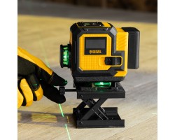 Лазерный уровень мультипризменный DLV-360-3C, 30 м, зеленый луч, Li-Ion 2,4 Aч, кейс// Denzel-foto27