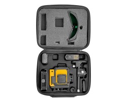 Лазерный уровень мультипризменный DLV-360-3C, 30 м, зеленый луч, Li-Ion 2,4 Aч, кейс// Denzel-foto2