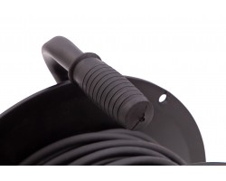 Удлинитель силовой 30 м, 16А, тип УХ10, ПВС, на кабельной катушке, 4 розетки без заземления Сибртех-foto10